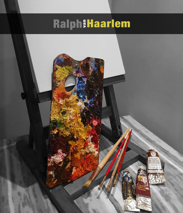 Ralph van Harlem Expressionist Le Professeur Confus